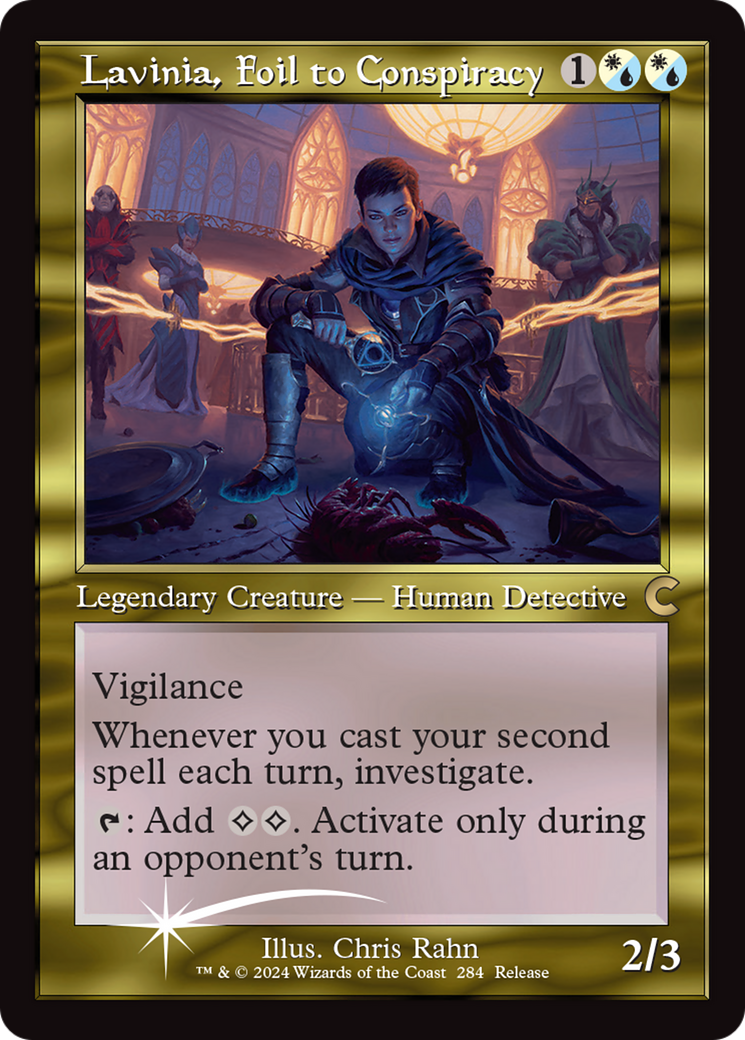 Image of Lavinia, Foil to Conspiracy (Retro Frame) (CLU-284) - Ravnica: Clue Edition Foil