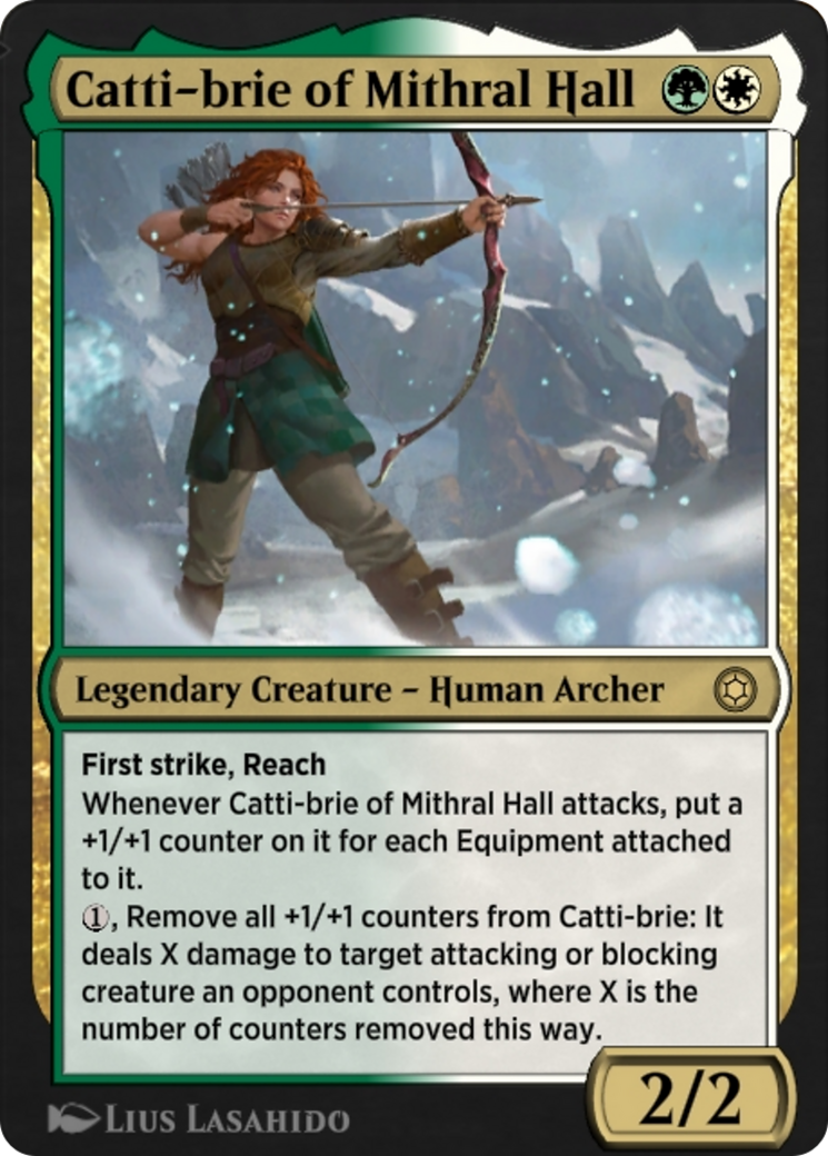 Image of Catti-brie of Mithral Hall (HBG-233) - Alchemy Horizons: Baldur's Gate