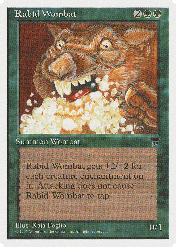 Image of Rabid Wombat (CHR-) - Chronicles
