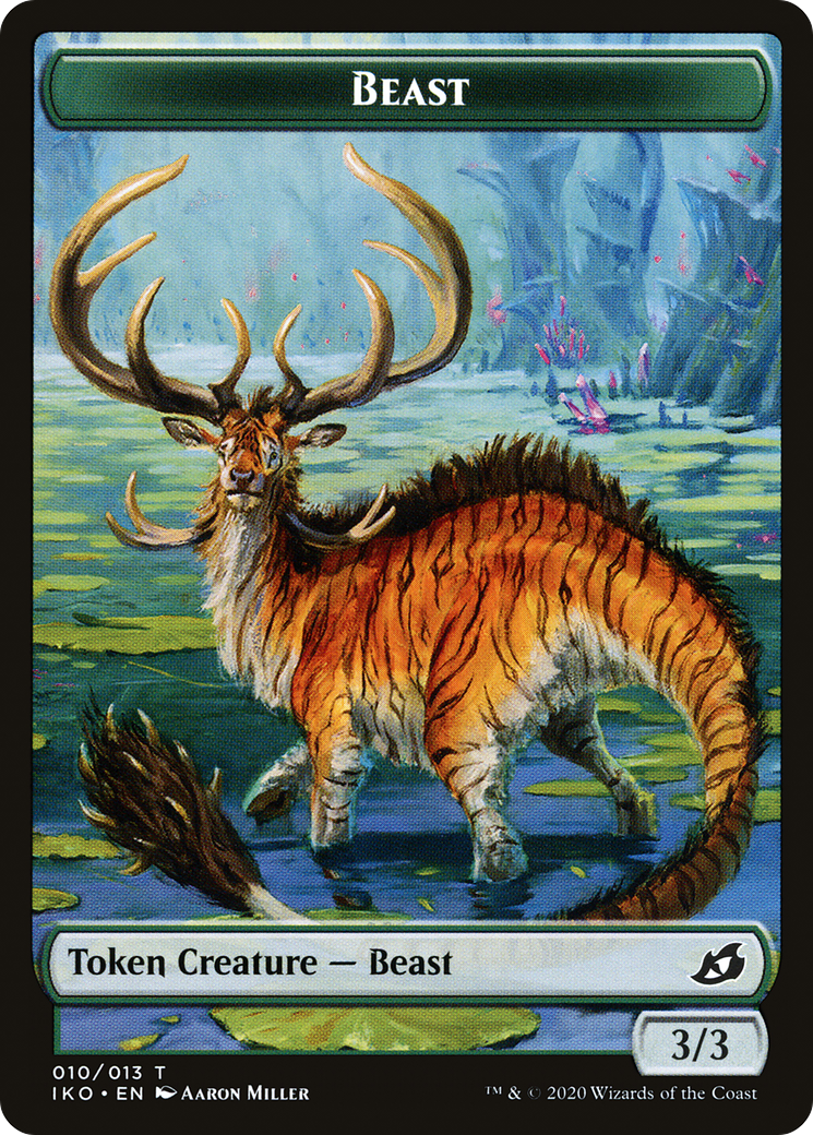 Image of Beast (TIKO-010) - Ikoria: Lair of Behemoths Tokens
