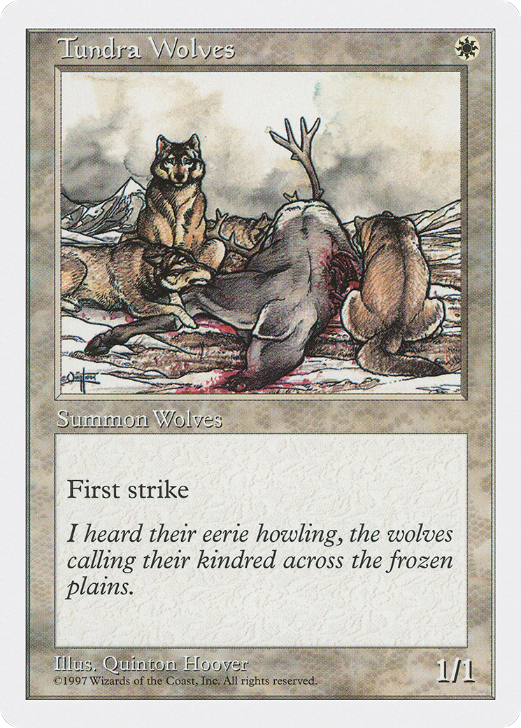 Image of Tundra Wolves (5ED-) - Fifth Edition