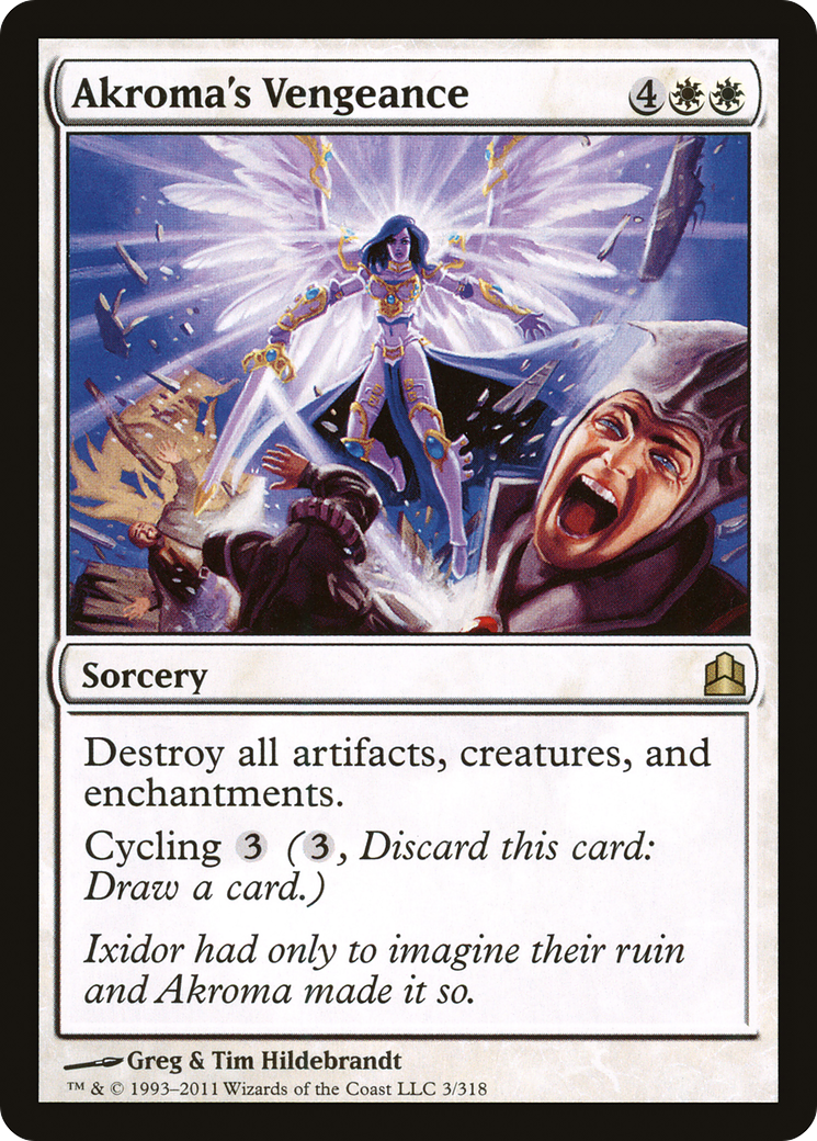 Image of Akroma's Vengeance (CMD-003) - Commander 2011