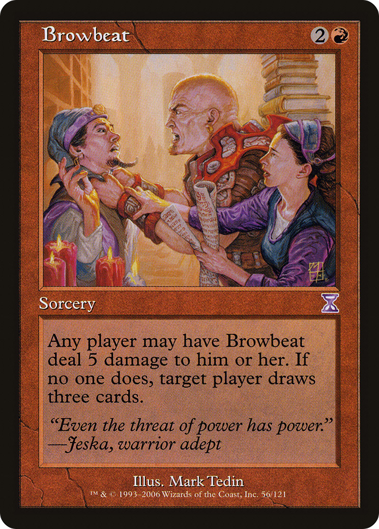Image of Browbeat (TSB-056) - Time Spiral Timeshifted Foil