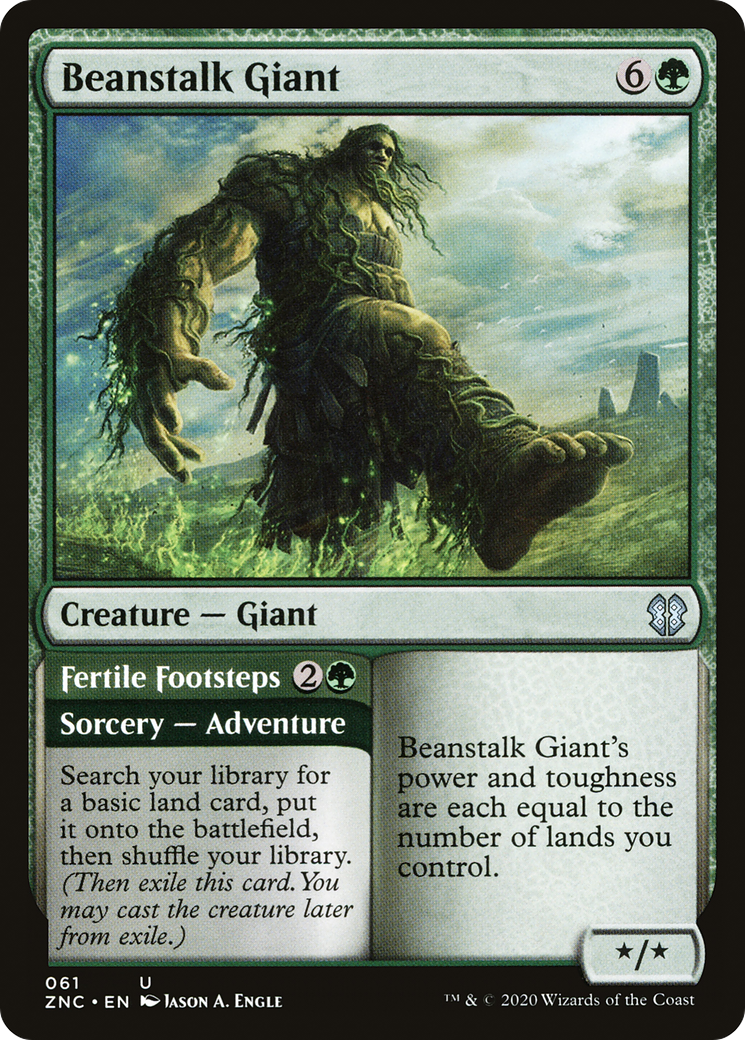 Image of Beanstalk Giant (ZNC-061) - Zendikar Rising Commander
