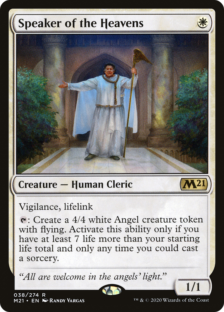 Image of Speaker of the Heavens (M21-038) - Core Set 2021