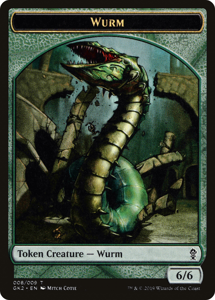 Image of Wurm (TGK2-008) - RNA Guild Kit Tokens