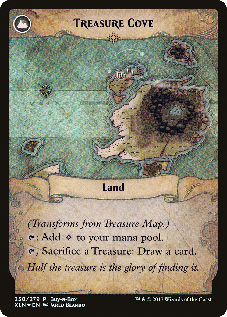 Image of Treasure Map (BABP-250) - XLN Treasure Chest: (compasslanddfc) Foil