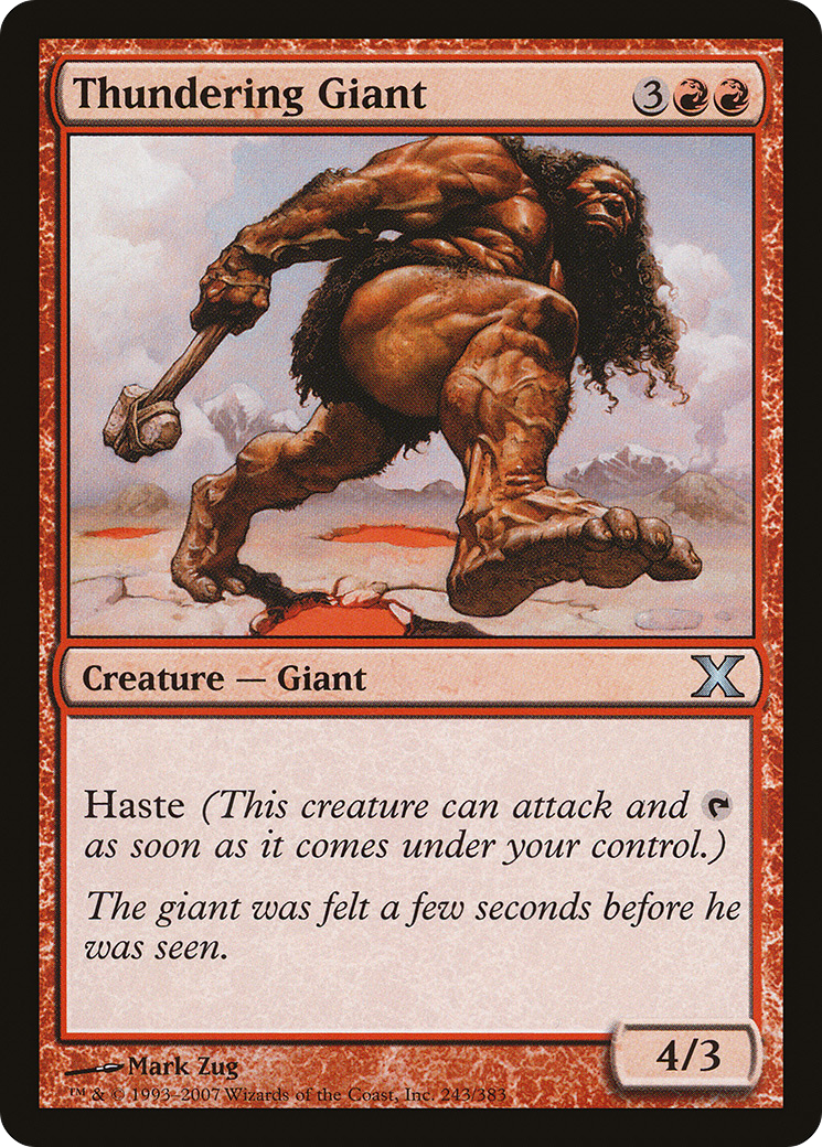 Image of Thundering Giant (10E-243) - Tenth Edition