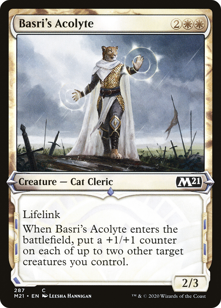 Image of Basri's Acolyte (Showcase) (M21-287) - Core Set 2021: (Showcase)