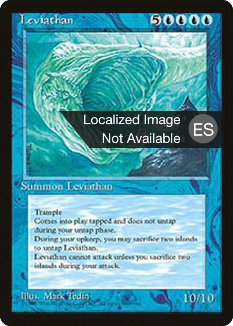 Image of Leviathan (4BB-) - Fourth Edition Foreign Black Border