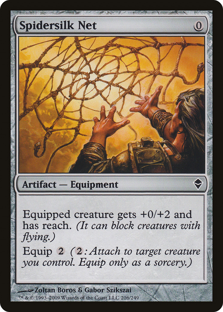 Image of Spidersilk Net (ZEN-206) - Zendikar Foil