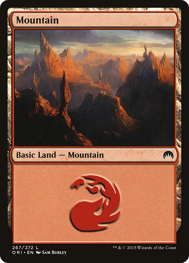 Image of Mountain (267) (ORI-267) - Magic Origins
