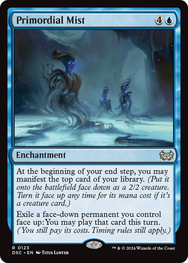 Image of Primordial Mist (DSC-123) - Duskmourn: House of Horror Commander