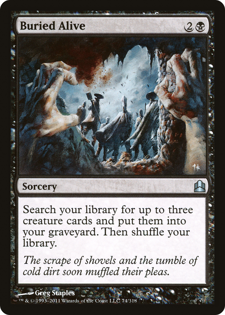 Image of Buried Alive (CMD-074) - Commander 2011