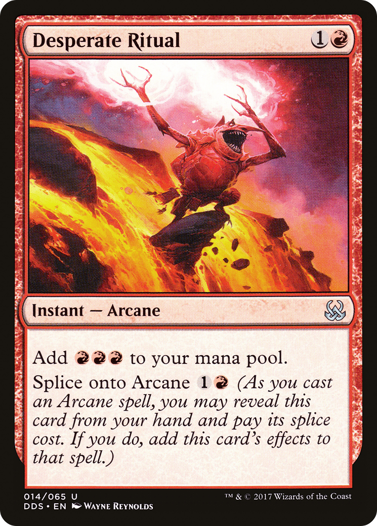 Image of Desperate Ritual (DDS-014) - Duel Decks: Mind vs. Might