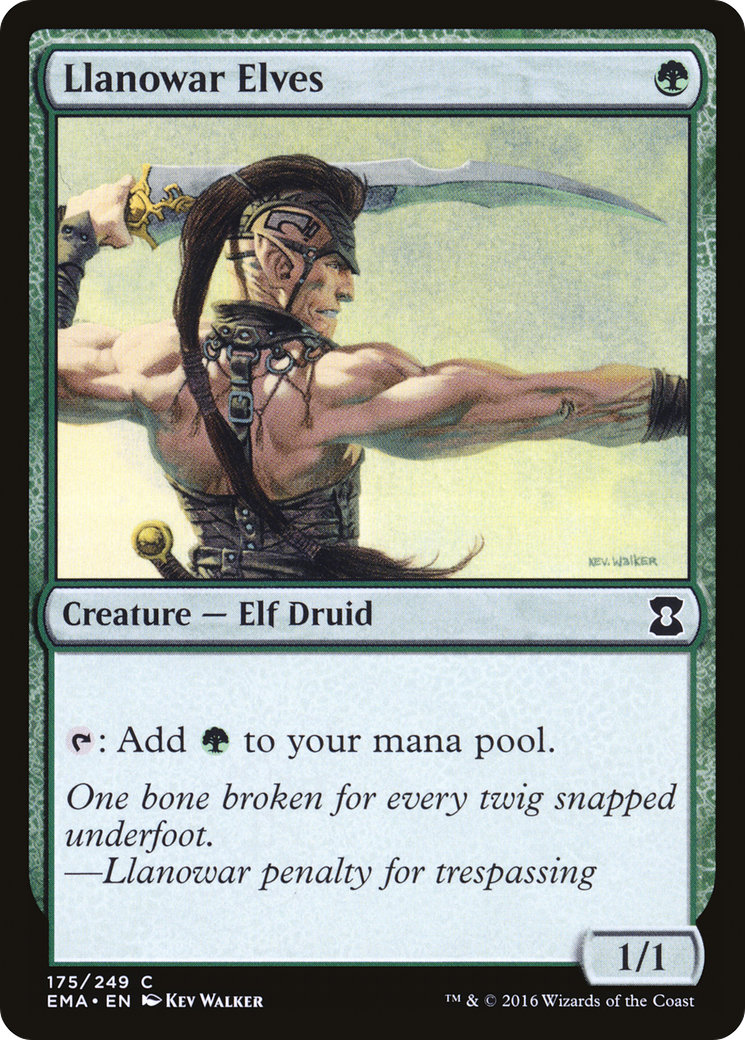 Image of Llanowar Elves (EMA-175) - Eternal Masters
