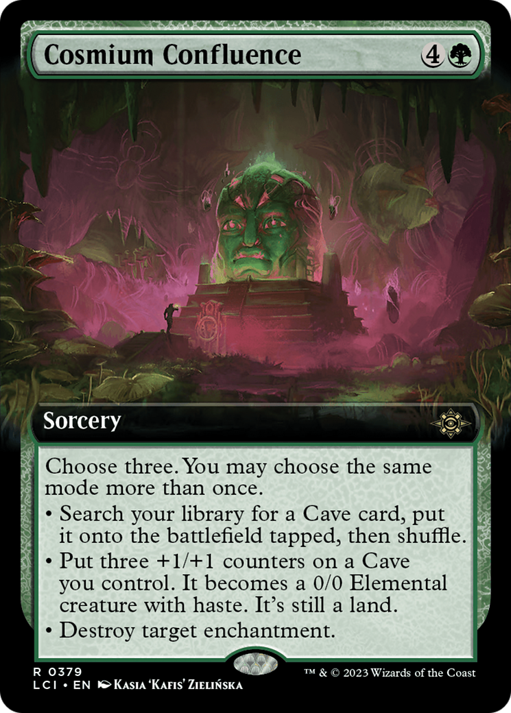 Image of Cosmium Confluence (Extended Art) (LCI-379) - The Lost Caverns of Ixalan: (Extended Art) Foil