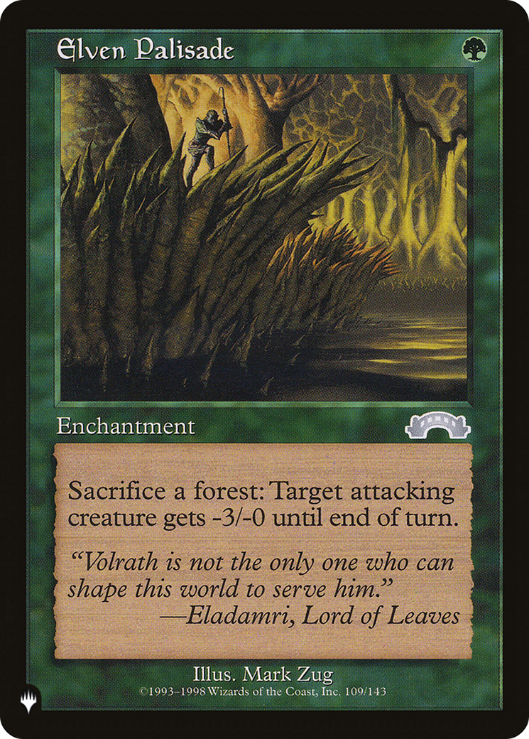 Image of Elven Palisade (LIST-EXO-109) - The List