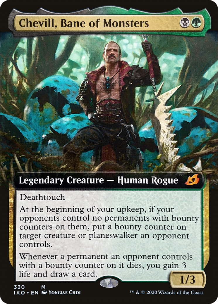 Image of Chevill, Bane of Monsters (Extended Art) (IKO-330) - Ikoria: Lair of Behemoths: (Extended Art) Foil