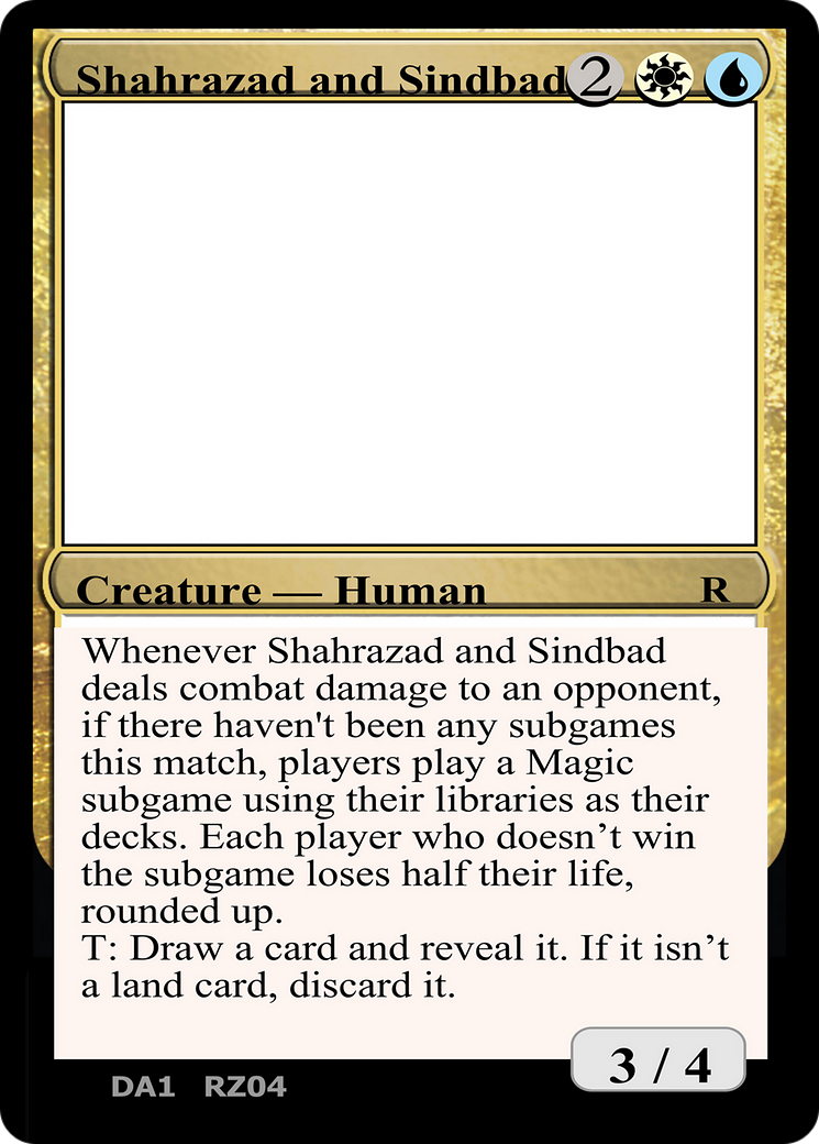 Image of Shahrazad and Sindbad (UNK-RZ04G) - Unknown Event