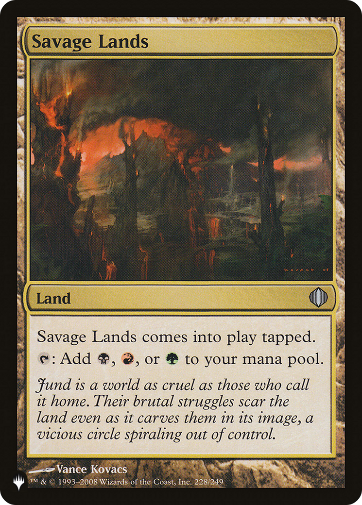 Image of Savage Lands (LIST-ALA-228) - The List