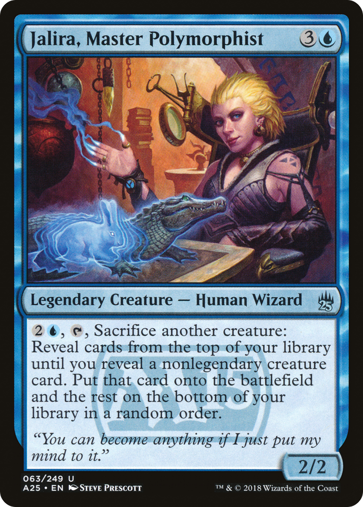 Image of Jalira, Master Polymorphist (A25-063) - Masters 25 Foil