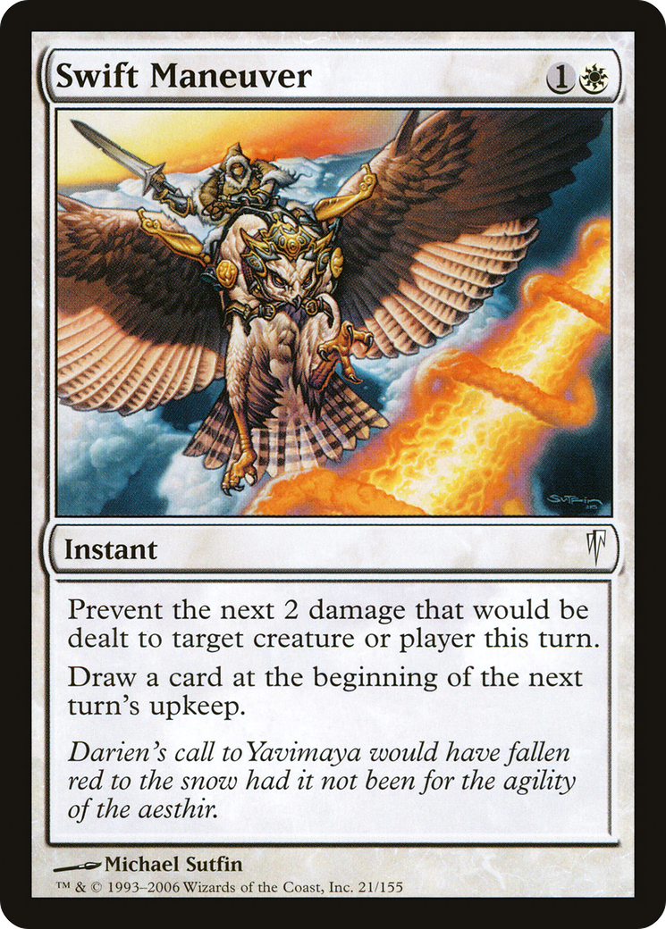 Image of Swift Maneuver (CSP-021) - Coldsnap Foil