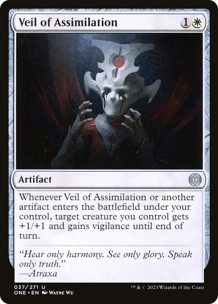 Image of Veil of Assimilation (ONE-037) - Phyrexia: All Will Be One