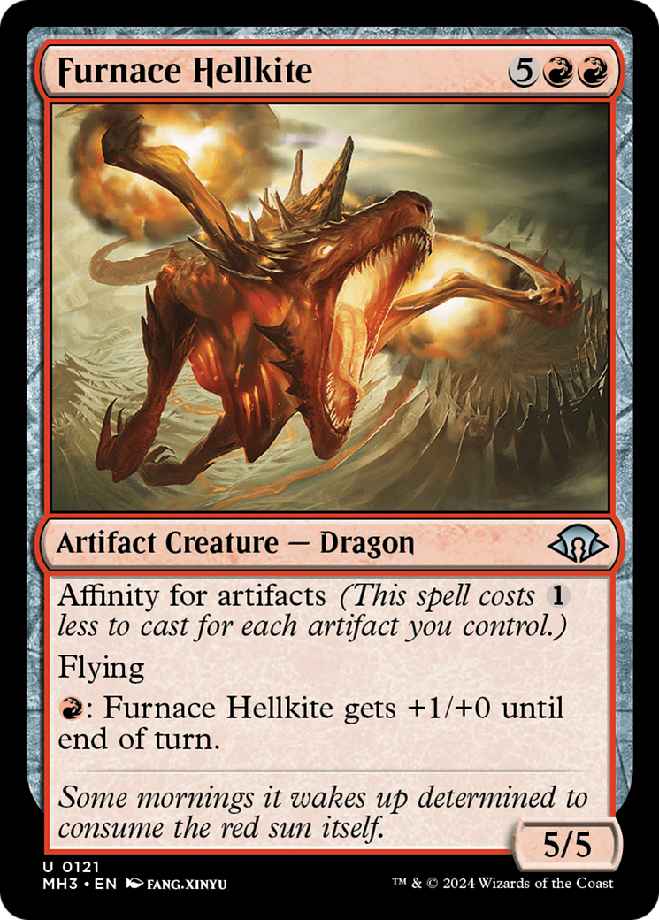 Image of Furnace Hellkite (MH3-121) - Modern Horizons 3