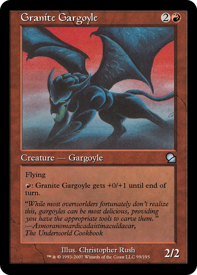 Image of Granite Gargoyle (ME1-099) - Masters Edition Foil