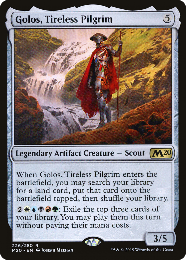 Image of Golos, Tireless Pilgrim (M20-226) - Core Set 2020