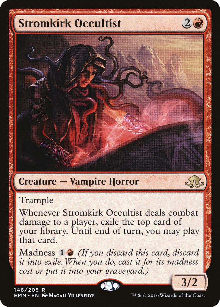 Image of Stromkirk Occultist (EMN-146) - Eldritch Moon Foil