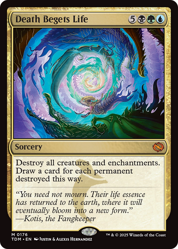 Image of Death Begets Life (TDM-176) - Tarkir: Dragonstorm