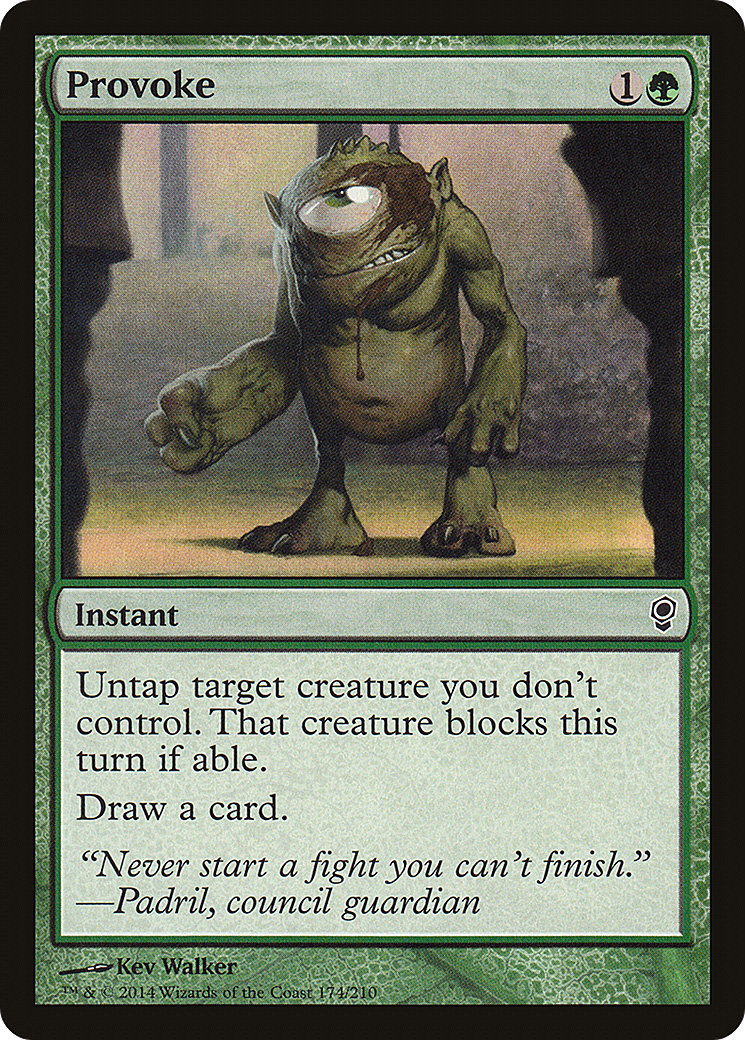 Image of Provoke (CNS-174) - Conspiracy Foil