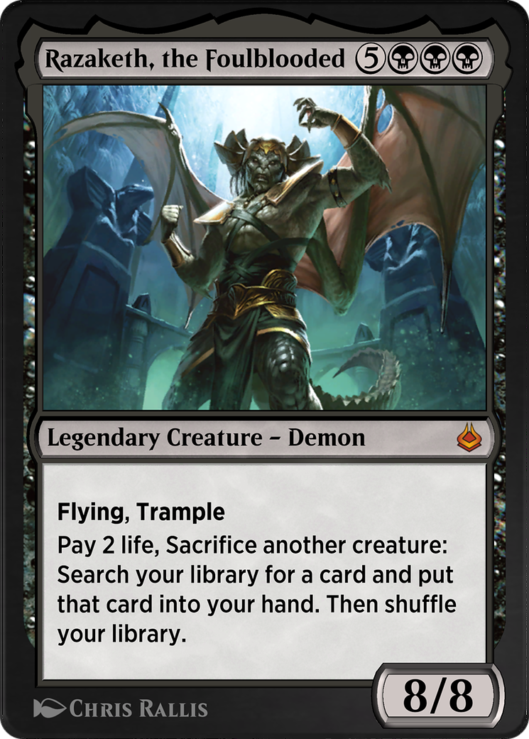 Image of Razaketh, the Foulblooded (AKR-120) - Amonkhet Remastered