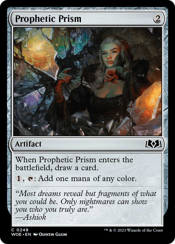 Image of Prophetic Prism (WOE-249) - Wilds of Eldraine Foil