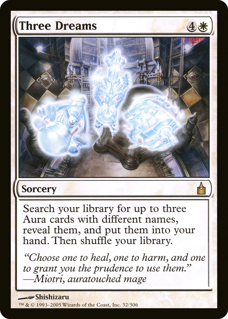 Image of Three Dreams (RAV-032) - Ravnica: City of Guilds