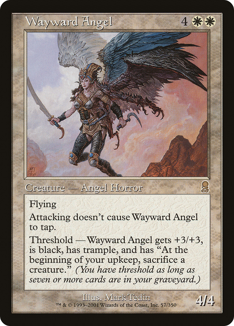 Image of Wayward Angel (ODY-057) - Odyssey Foil
