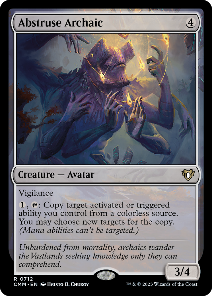 Image of Abstruse Archaic (CMM-712) - Commander Masters