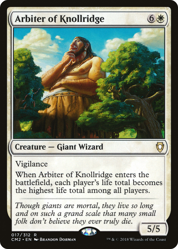 Image of Arbiter of Knollridge (CM2-017) - Commander Anthology Volume II