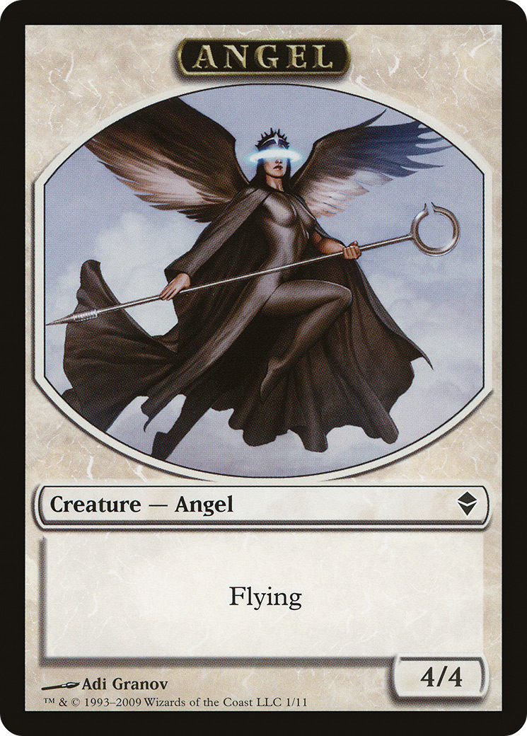 Image of Angel Token (ZEN-001) - Zendikar Tokens