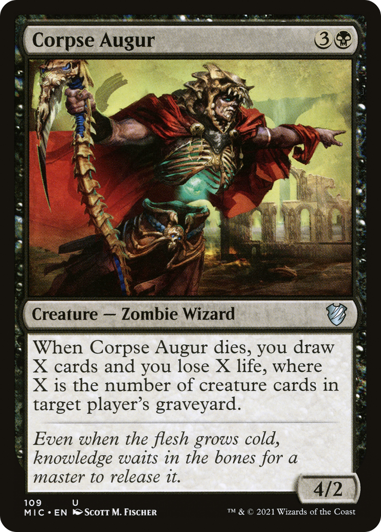 Image of Corpse Augur (MIC-109) - Midnight Hunt Commander