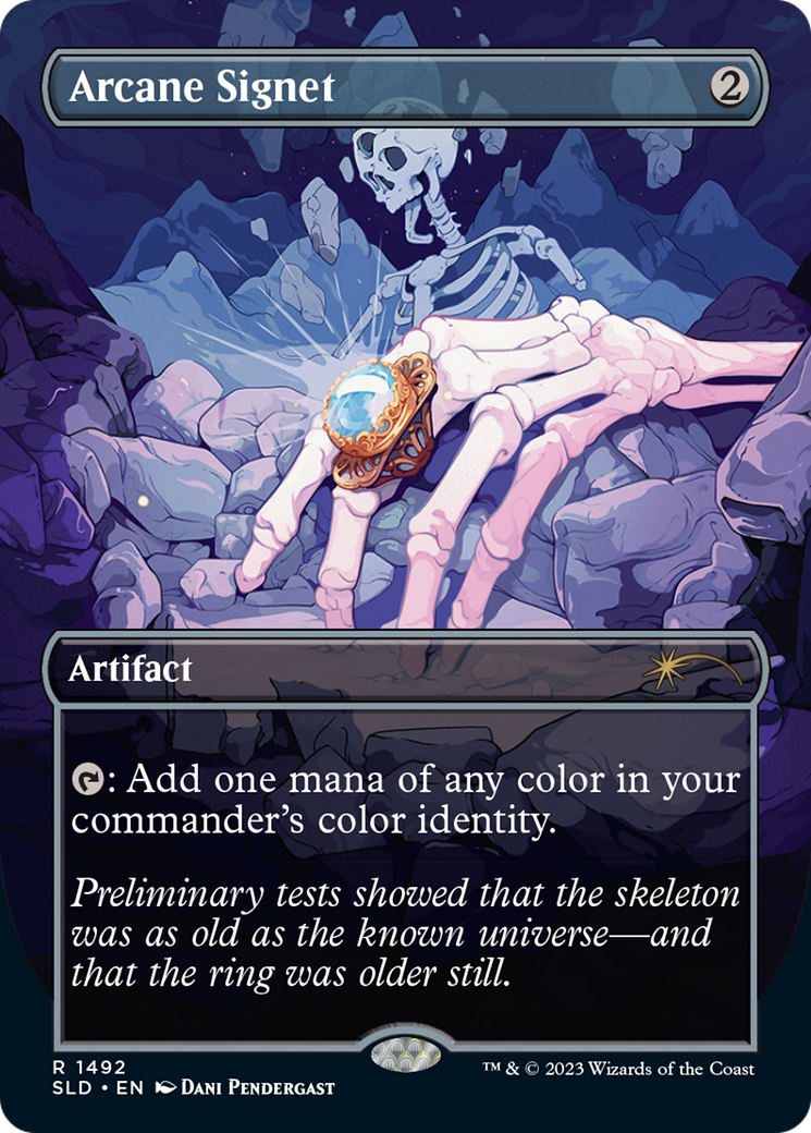 Image of Arcane Signet (1492) (SLD-1492) - Secret Lair Drop (Borderless)