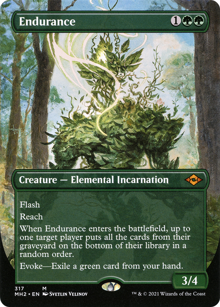 Image of Endurance (Borderless) (MH2-317) - Modern Horizons 2 (Borderless) Foil