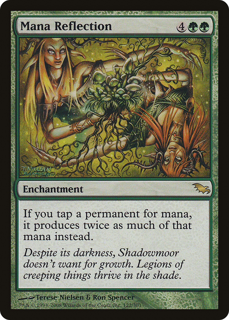 Image of Mana Reflection (SHM-122) - Shadowmoor Foil
