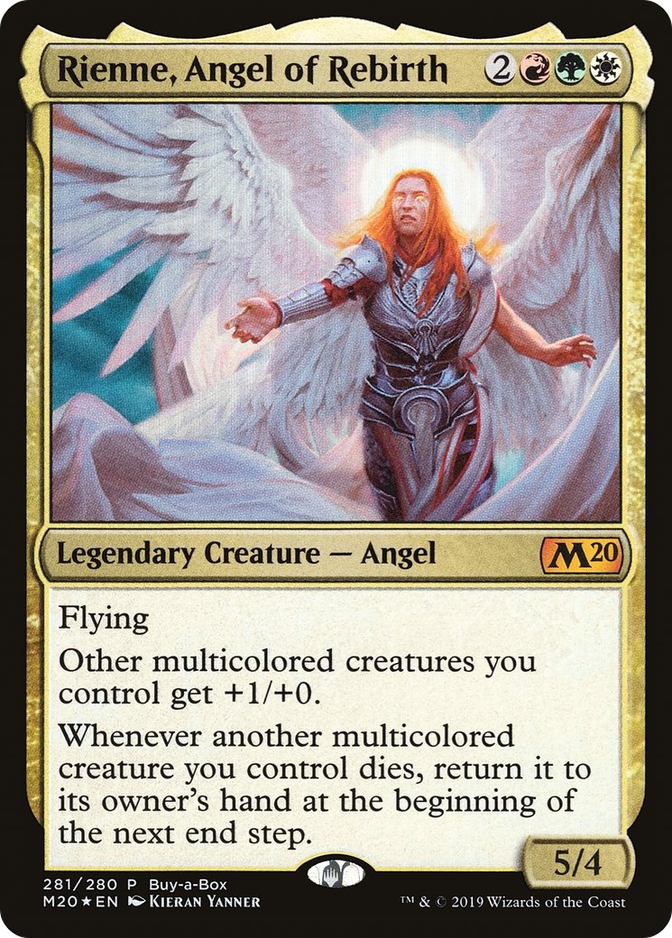 Image of Rienne, Angel of Rebirth (BABP-281) - Core Set 2020 Foil