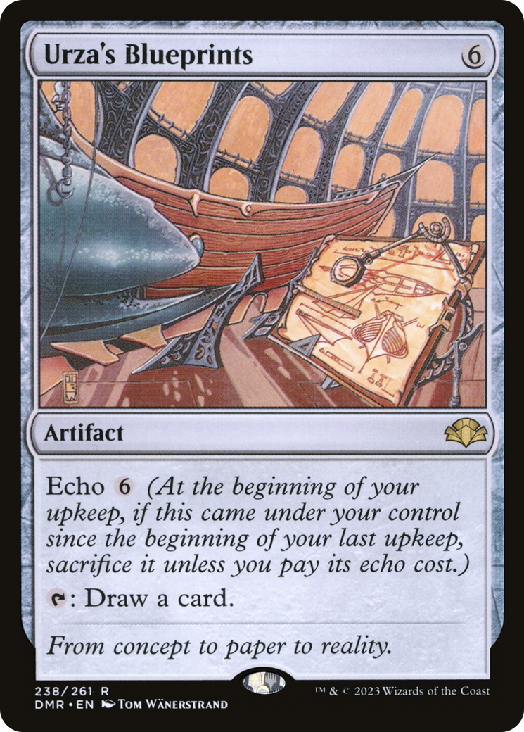 Image of Urza's Blueprints (DMR-238) - Dominaria Remastered Foil