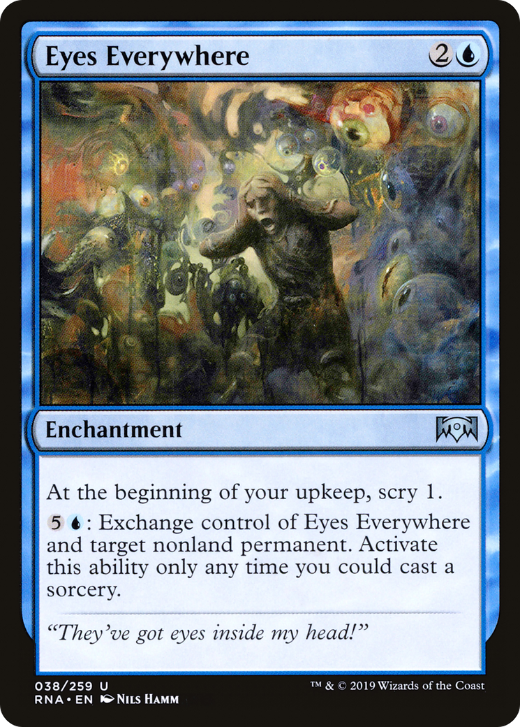 Image of Eyes Everywhere (RNA-038) - Ravnica Allegiance