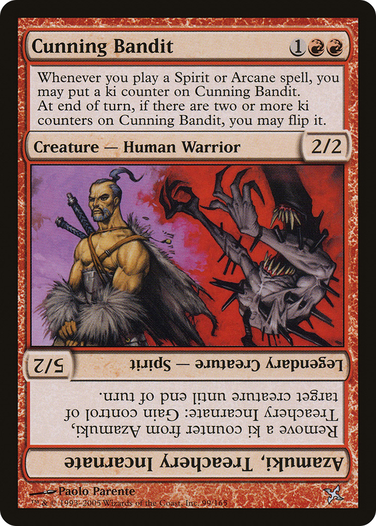Image of Cunning Bandit (BOK-099) - Betrayers of Kamigawa Foil