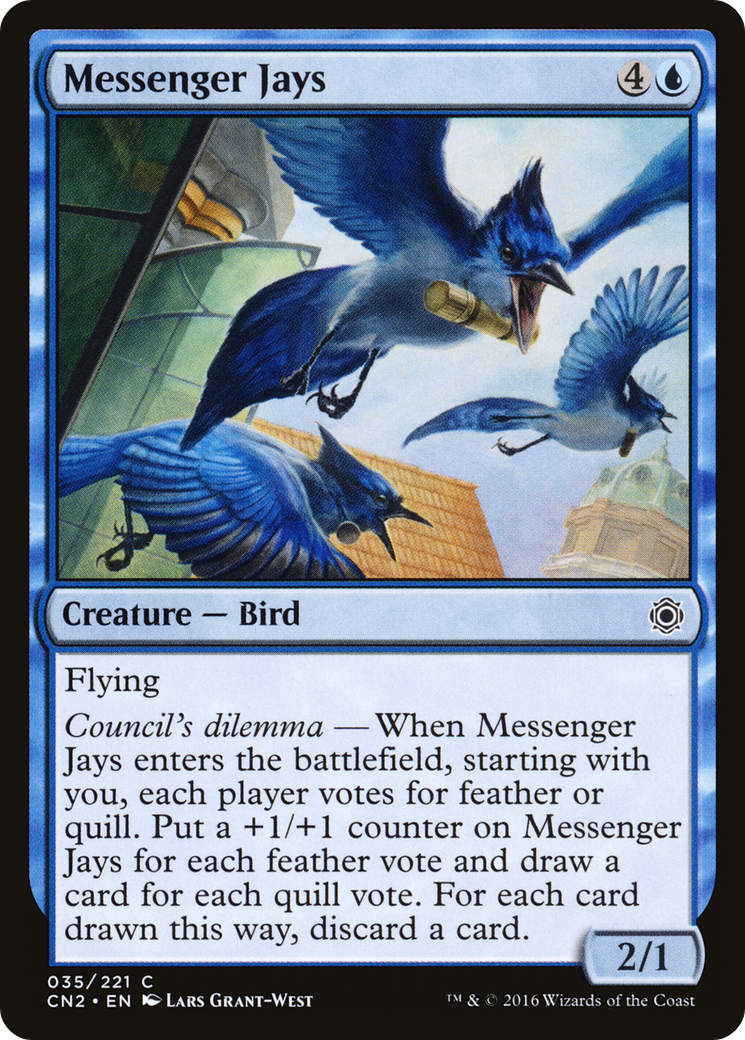 Image of Messenger Jays (CN2-035) - Conspiracy: Take the Crown